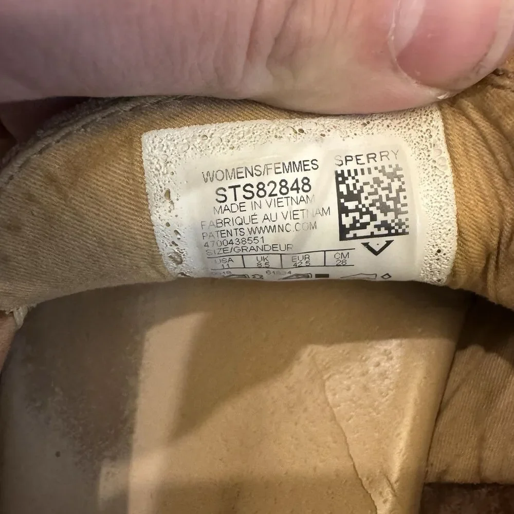 Sperry Top-Sider Women’s Seaport Leather Penny Loafers Tan STS82848 Size 11